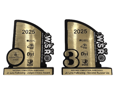 3rd & Judges' Awards – Jr. Line Following, Ahmedabad